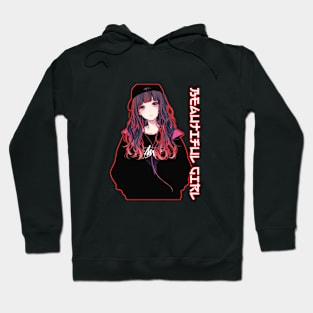 Animation beautiful girl Hoodie